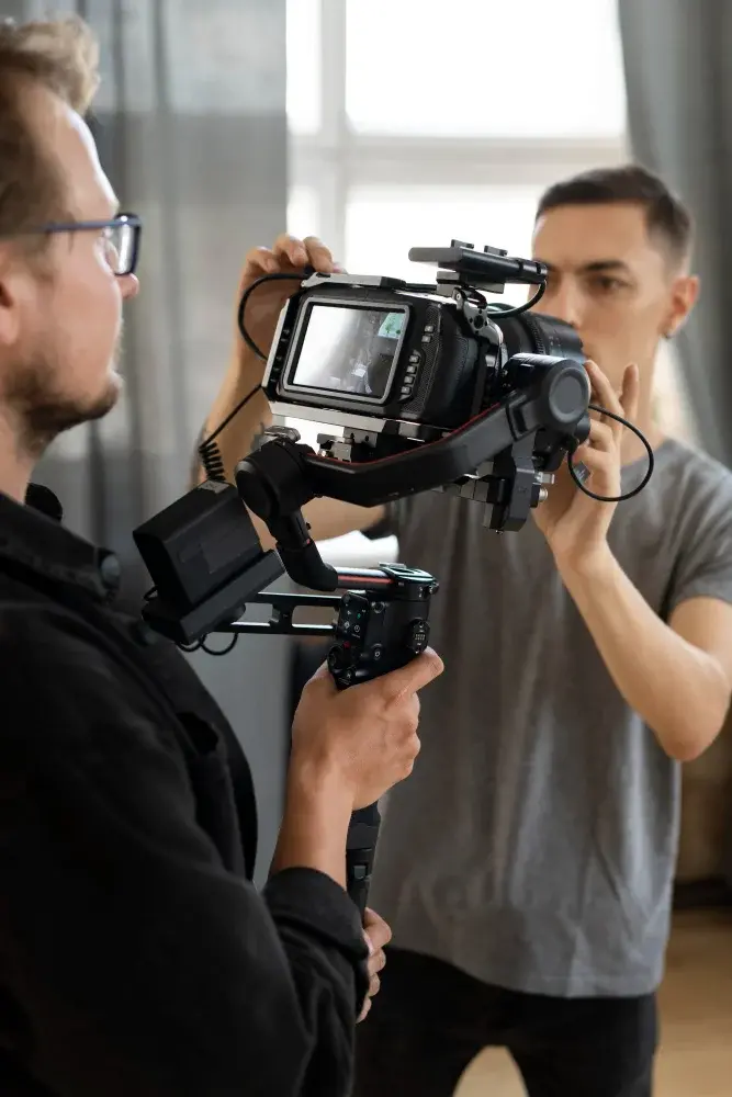 Flux de travail collaboratif pour la création de portraits Headshots